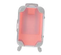 LOORGVEL Étui à Faux Cils en Plastique Petit Rose Étanche Voyage Organisation Rangement Boîte Valise Légère pour Extensions de Cils Jeunes Filles