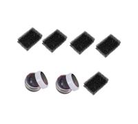 LOORGVEL Faux Sang pour Halloween 7 Pièces 2 Bouteilles de 30G et 5 Éponges Sang Factice Réaliste pour Maquillage Accessoires de Fête et Cosplay pour Soirées Costumées et Farces