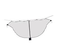 LOORGVEL Filet Moustiquaire pour Hamac de Camping Maille Polyester Résistante pour Protection Insectes Installation Rapide et Compacte Adapté Aux Hamacs Doubles Extérieurs Noir
