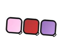 LOORGVEL Filtre Plongée Caméra Sports Kit pour Boîtier Étanche Compatible Correction Couleur Rouge Rose pour Eau Profonde Et Eau Douce