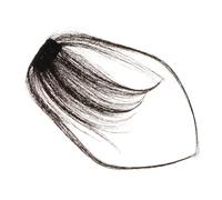 LOORGVEL Frange à Clipser Pince pour Extensions de Cheveux, Correction Contour Visage, Stylisation à Chaleur, Postiche Cheveux