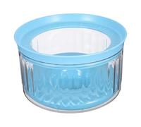 LOORGVEL Gamelle pour Chien Éclaboussure Bol Eau Flottant et Antidérapant Portable pour Voyages et Quotidien avec Disque pour Moustaches au Sec