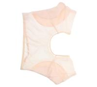 LOORGVEL Gilet Anti-transpiration Aisselles sans Manches, Coussinets Absorbants Lavables en Mesh Transparent, Tissu Coton Respirant et Séchage Rapide, Protection Invisible pour Femme L