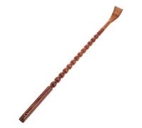 LOORGVEL Gratte-dos Manche Long Bois Naturel Outil Massage Pratique pour Détente et Relaxation Du Dos Cadeau pour Toute la Famille