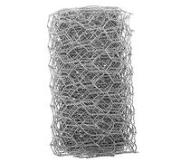 LOORGVEL Grillage Hexagonal en Fil Galvanisé pour Décoration DIY Filets à Volaille Multi-Usage 1,2M X 2,4M et Flexible pour Projets Artisanaux et Jardinage