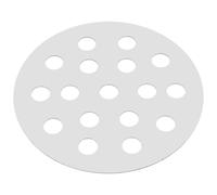 LOORGVEL Grille à Charbon en Fer 145 Mm pour Barbecue Rond, Séparation et Ventilation Optimisées, Usage Camping et Pique-niques, Plaque Résistante Haute Température pour Cuisson Uniforme