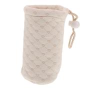 LOORGVEL Housse De Biberon Isotherme en Polaire D’Agneau pour Bébé, Portable Et Épaisse, Manchon De Protection Fond Renforcé, Compatible Biberons Et Bouteilles, Usage Mobile pour Parents Actifs