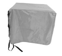 LOORGVEL Housse de Générateur Extérieure Tissu Oxford Résistante et Imperméable Protection Anti-Pluie Vent pour Générateur Portable Gris