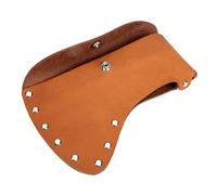 LOORGVEL Housse de Protection pour Hache Portable Cuir de Bœuf Épais Étui Résistant pour Outils de Bûcheron Robuste et Pratique pour Plein Air