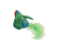 LOORGVEL Interactif pour Chat D’Oiseau Volant Chants Réalistes Baguette Télescopique Légère Couleurs Naturelles Stimulation de L’Instinct de Chasse Jeu Intérieur pour Exercice et