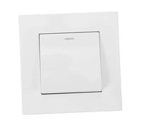 LOORGVEL Interrupteur Mural Type Encastré Pc Panneau de Commande Simple Allumage Double pour Maison Facile à Installer