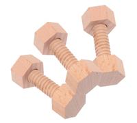 LOORGVEL Jeu De Vis Et Écrous Bois pour Tout-Petits De Construction Robuste pour Développer Imagination Spatiale Pensée