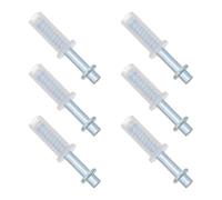 LOORGVEL Kit de 6 Charnières Supérieures Pivotantes Métalliques 3/8 pour Portes Pliantes de Placard, Quincaillerie Robuste pour Réparation Silencieuse et Optimisation D’espace Intérieur