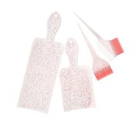 LOORGVEL Kit de Coloration Cheveux 4 Pièces Planche à Mèches Peigne Brosse pour Balayage Professionnel Coiffure Salon Usage Maison