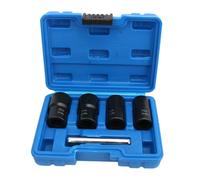 LOORGVEL Kit Extracteur Écrous et Boulons Cassés Acier Durci avec Boîte de Rangement Pratique pour Démontage