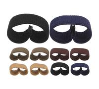 LOORGVEL Lot de 10 Anneaux de Fixation pour Passants de Ceinture en Tissu Dispositif de Maintien Élastique pour Ceintures Larges Multi-Couleurs pour Sport et Activités de Plein Air