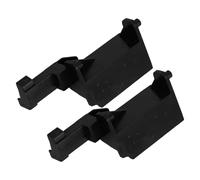 LOORGVEL Lot de 2 Loquets de Porte en Plastique pour Micro-ondes P70f23p, Tige de Support de Porte Compatible, Accessoire de Réparation Sécurisé pour Four à Micro-ondes, Pièce de Charnière