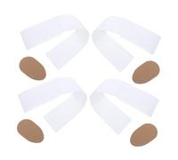 LOORGVEL Lot De 2 Paires D'Autocollants pour Oreilles De Chien Protection Auditive pour Chiens Correcteur D'Arrêt Traitement Fixation d'oreille Fixe Support Vertical pour