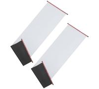 LOORGVEL Lot de 2 Tapis de Calligraphie Réutilisables en Tissu D’eau 1,4 M X 42 Cm, Rouleaux Suspendus Double Face pour Écriture Chinoise, Peinture à L’eau, Papier à Aquarelle Pliable