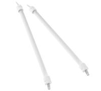 LOORGVEL Lot de 2 Tubes Chauffants en Quartz 23 CM pour Radiateur Électrique Ampoules de Remplacement Haute Température Accessoires pour Chauffage de Terrasse et Sauna Montée Rapide