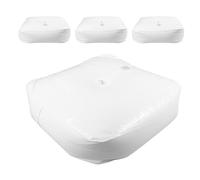 LOORGVEL Lot de 4 Bases Carrées pour Arches de Ballons Paquet à Eau Lestables Réutilisables Supports de Ballons Stables et Imperméables pour Fêtes Mariages et Décorations Extérieures