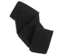 LOORGVEL Lot de 4 Patins Antidérapants en Caoutchouc pour Échasses de Plaquiste avec Vis Semelles de Rechange Robustes pour Travaux de Plâtrage Peinture et Installations Électriques