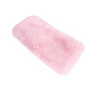 LOORGVEL Manchon Chauffe-Mains pour Femmes en Fausse Fourrure Rose, Doublure Épaisse et Allongée, Manchon Doux et Duveteux pour Hiver Froid, Randonnée, Neige et Activités en Extérieur