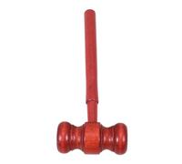 LOORGVEL Marteau de Juge Bois Petit Marteau Enchères Robuste Accessoire de Costume pour Jeu de Rôle Garçon Fille Clair et Résistant