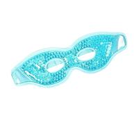 LOORGVEL Masque Yeux En Gel Rafraîchissant Moyen Taille Bleu Ciel Pack Double Usage Froid Chaud Soulage Fatigue Oculaire Réduit Poches Visage Voyage Détente Femme
