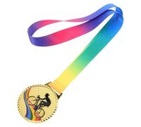 LOORGVEL Médaille Excellence Cyclisme Médailles Or pour Compétitions De Cyclisme Trophée De Récompense pour Réalisations Sportives Souvenir Événementiel