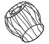 LOORGVEL Metal Ceiling Light Shade With Hole Wire Cage Lampshade Diy Kit For Home Decoration And Easy Assembly