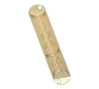 LOORGVEL Mezuzah Métal avec Parchemin pour Porte Extérieure Décoration Catholique Ornement Religieux Vintage Cadeau Hanoukka Installation Facile Design Compact et Chic