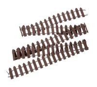 LOORGVEL Mini Clôture pour Jardin Miniature Décoration Clôture Miniature Colorée Haute Résistante et Facile à Installer pour Potager et Ornement Extérieur