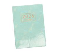 LOORGVEL Mini Planner Portable Pocket Calendar English Travel Daily Monthly Organizer Smooth Writing Surface For Yearlong Schedule Management