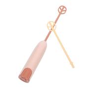 LOORGVEL Mixeur Électrique Portable pour Boissons Batteur à Main Multifonction pour Lait Poudre Café et Thé Set de Baguettes sans Piles Facile à Nettoyer