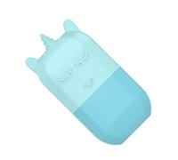 LOORGVEL Moule à Glaçons Visage Licorne Silicone Bleu Glacé Visage pour Massage Peau Rougeurs et Raffermit Contours Faciaux