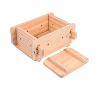 LOORGVEL Moule à Tofu Écologique pour Cuisine Maison Boîte à Tofu avec Vis de Fixation Haute Qualité pour Pressage Facile et Fabrication