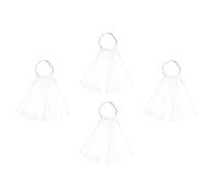 LOORGVEL Nuancier pour Ongles en Plastique 150 Pièces Forme Éventail Léger et Sûr pour Manucure Professionnelle ou Usage Personnel