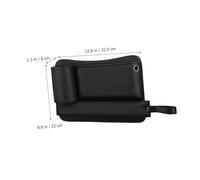 LOORGVEL Organisateur de Siège Auto PU Robuste Boîte de Rangement pour Entre Sièges Installation Facile sans Outil Rangement Pratique pour Accessoires de Voiture