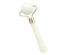 LOORGVEL Outil de Massage Visage Pierre de Jade Naturelle Roller de Beauté Portable Anti-âge Léger et Confortable pour Soin de Peau Femme Couleur Aléatoire Couleur