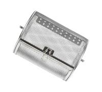 LOORGVEL Panier Rôtisserie INOX pour Barbecue Extérieur Cage Grillagée Rotative Outil de Cuisson Pratique pour Frites Noix et Viandes Facile à Assembler et Nettoyer