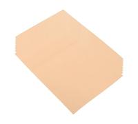 LOORGVEL Papier à Écrire Braille 10 Pcs pour Aveugles, Feuilles Lisses Format Petit, Accessoires Pédagogiques pour Apprentissage et Exercices Pratiques du Braille