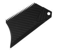 LOORGVEL Peigne à Wax Trapezoïdal en Matériau Solide avec Grattoir et aileron pour Planche de Surf, Compatible Général, Outil Entretien Surf pour Retrait Cire et Démontage Ailerons