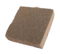 LOORGVEL Perchoir Plateforme Carton pour Oiseaux Support de Perchoir Stable et Résistant Exercice pour Perroquets Accessoire de Cage pour Détente et Mastication Installation Facile