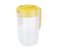 LOORGVEL Pichet Plastique Grand Volume avec Couvercle Pichet Eau Froide Transparent Sécurisé Facile à Remplir et Nettoyer pour Usage Domestique et Commercial