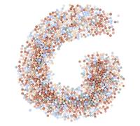 LOORGVEL Pierre de Céramsite Décorative pour Pots de Fleurs en Argile, Texture, Poids 500g, pour Projets de Petits Cactus et Bonsaïs