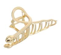 LOORGVEL Pince Serre-tête Serpent Métal pour Cheveux Épais Légère et Accessoire de Coiffure Élégant pour Femmes Fixation Confortable et Style Féminin