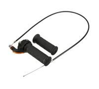 LOORGVEL Poignée Accélérateur avec Câble pour Quad Atv Dirt Pit Bike Grip et Caoutchouc Noir et Facile à Installer Couleur Aléatoire Couleur Aléatoire