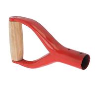 LOORGVEL Poignée de Pelle Remplacement et Plastique Poignée Y Ergonomique Antifatigue pour Pelle de Terrassement Grip Confortable et Rouge