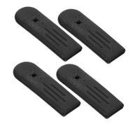 LOORGVEL Poignées de Frein pour Fauteuil Roulant 2 Paires Housses en Caoutchouc Pièces de Rechange Contrôle Stabilité Sécurisée Usage Fauteuil Roulant Assistance Mobilité